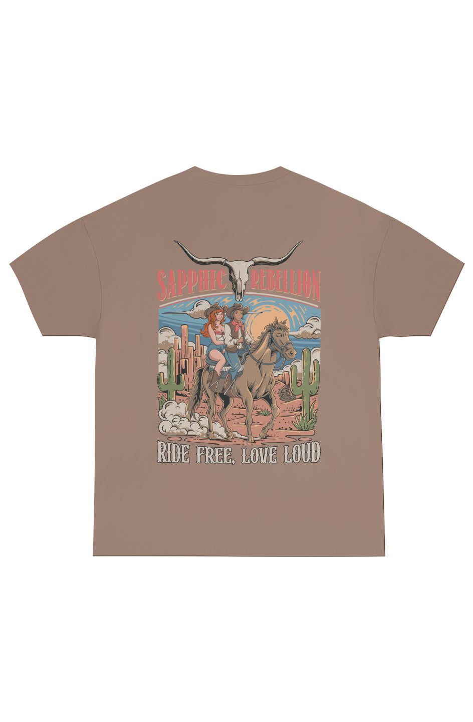 Ride Free, Love Proud Boxy Tee