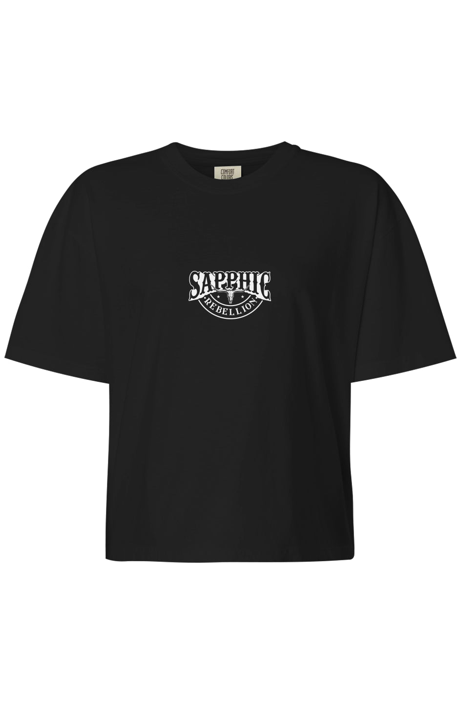 SR Western Logo Embroidered Boxy Tee