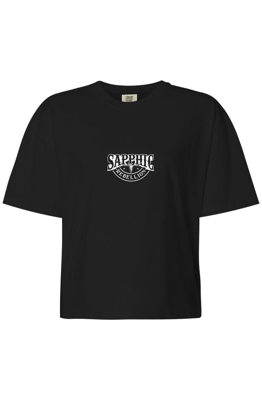 SR Western Logo Embroidered Boxy Tee