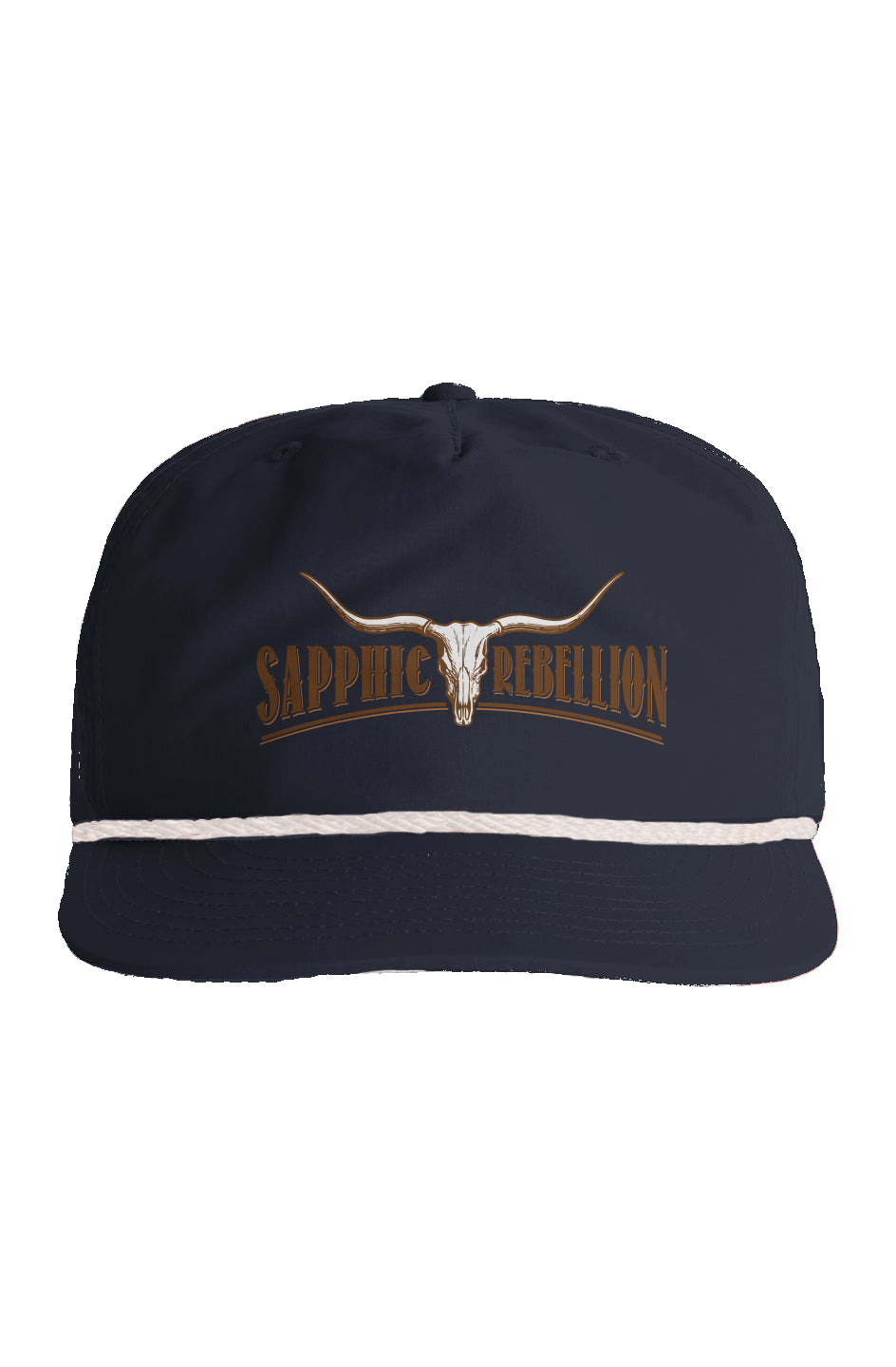 SR Western Logo Embroidered Rope Hat