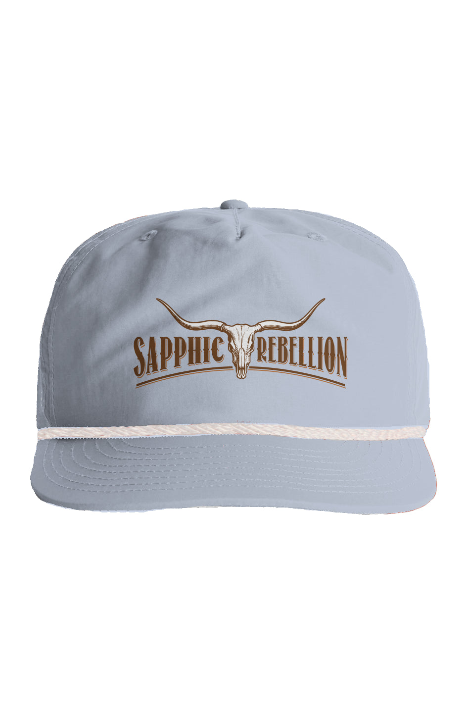 SR Western Logo Embroidered Rope Hat