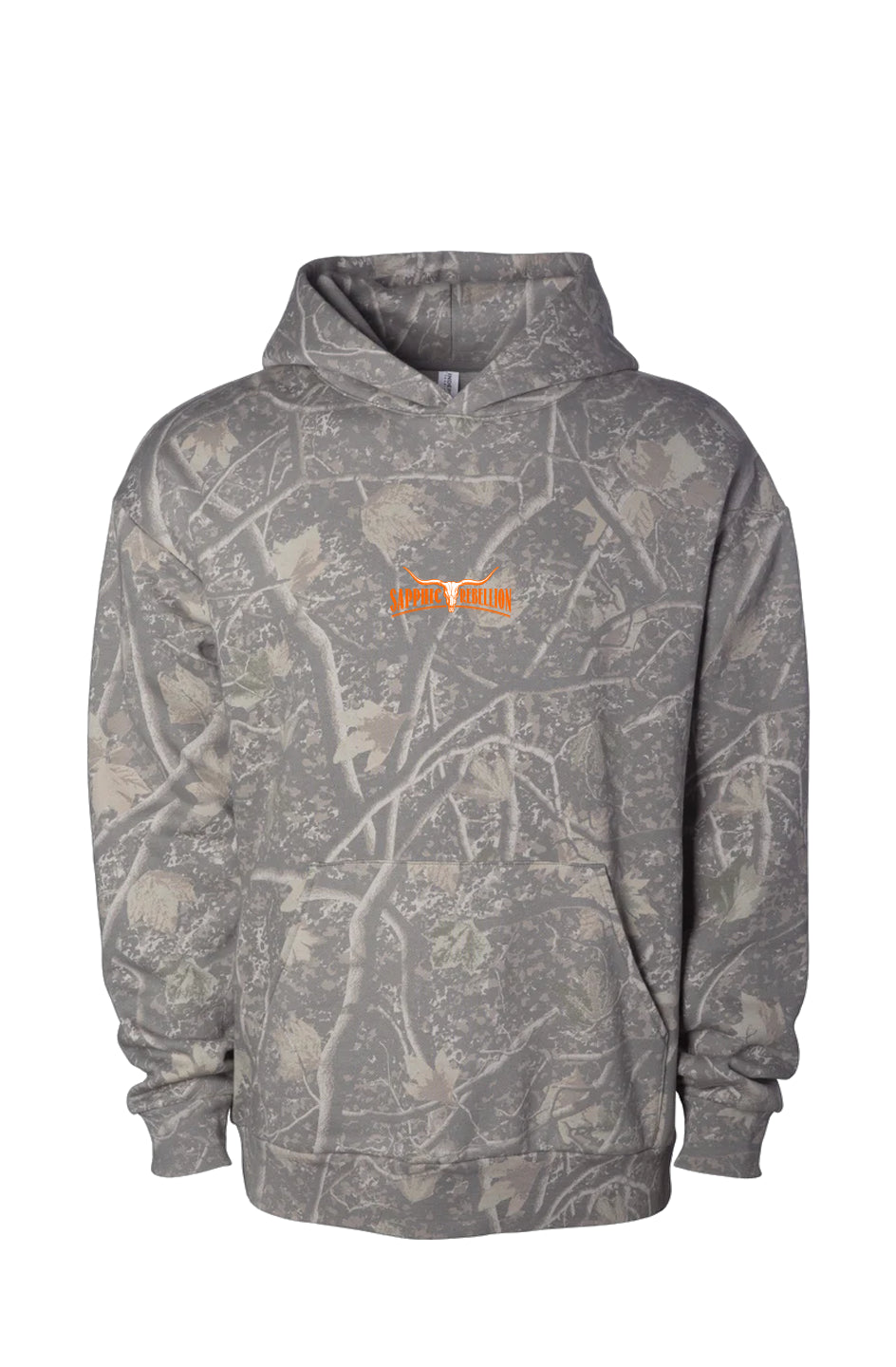 SR Logo Embroidered Camo Hoodie