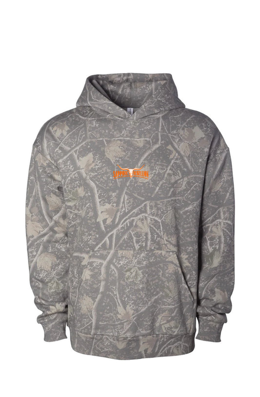 SR Logo Embroidered Camo Hoodie