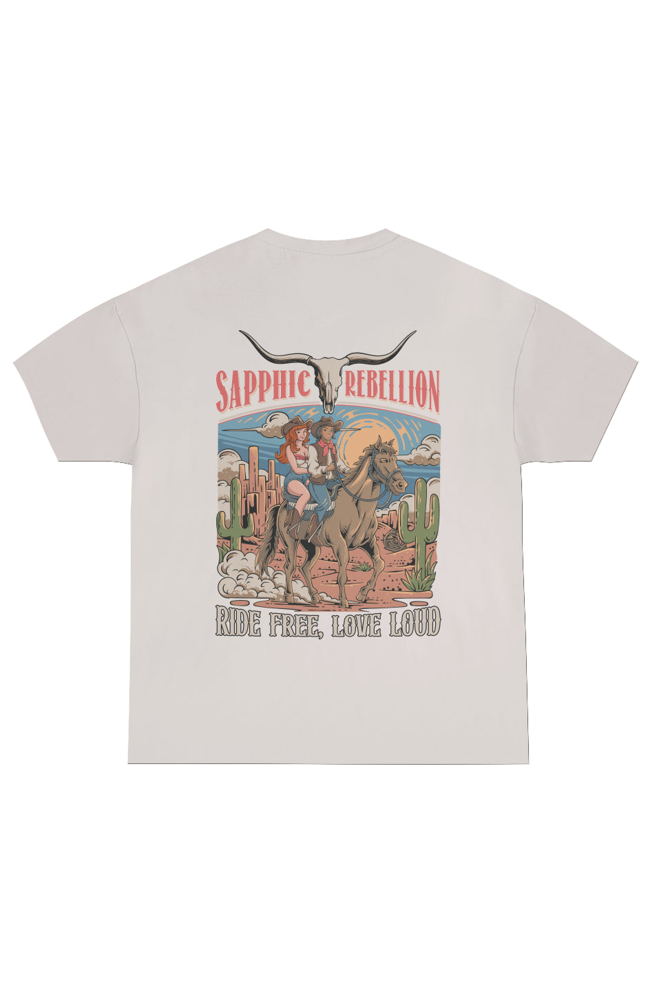 Ride Free, Love Proud Boxy Tee