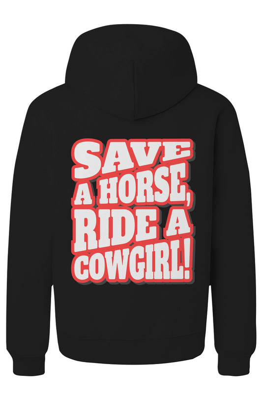 SAVE A HORSE Heavyweight Boxy Hoodie