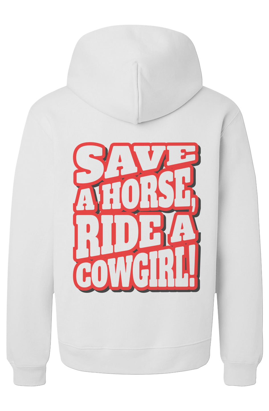 SAVE A HORSE Heavyweight Boxy Hoodie